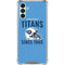 NFL Tennessee Titans Helmet Galaxy A13 5G Clear Case