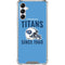 NFL Tennessee Titans Helmet Galaxy A14 5G Clear Case