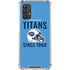 NFL Tennessee Titans Helmet Galaxy A32 5G Clear Case