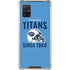 NFL Tennessee Titans Helmet Galaxy A51 5G Clear Case