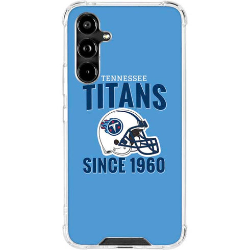 NFL Tennessee Titans Helmet Galaxy A54 5G Clear Case