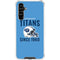 NFL Tennessee Titans Helmet Galaxy A54 5G Clear Case