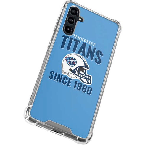 NFL Tennessee Titans Helmet Galaxy A54 5G Clear Case