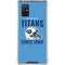 NFL Tennessee Titans Helmet Galaxy A71 5G Clear Case