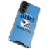 NFL Tennessee Titans Helmet Galaxy S21 FE Clear Case