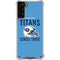 NFL Tennessee Titans Helmet Galaxy S21 Plus 5G Clear Case
