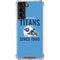NFL Tennessee Titans Helmet Galaxy S22 Clear Case