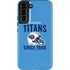 NFL Tennessee Titans Helmet Galaxy S22 Plus Pro Case