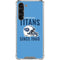 NFL Tennessee Titans Helmet Galaxy S23 Plus Clear Case