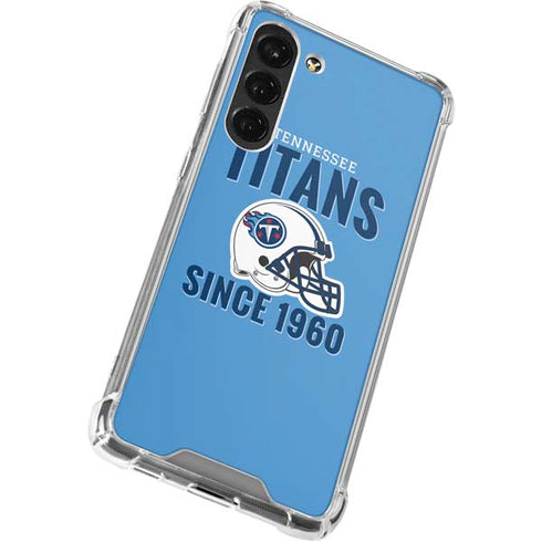 NFL Tennessee Titans Helmet Galaxy S23 Plus Clear Case