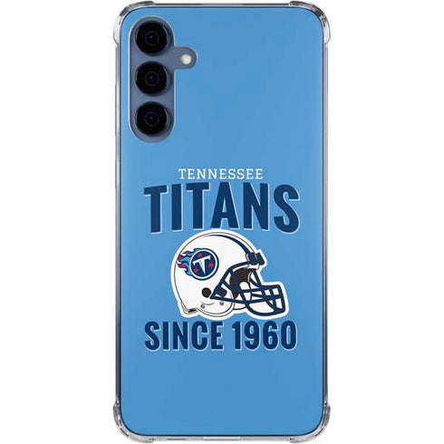 NFL Tennessee Titans Helmet Galaxy S24 Clear Case