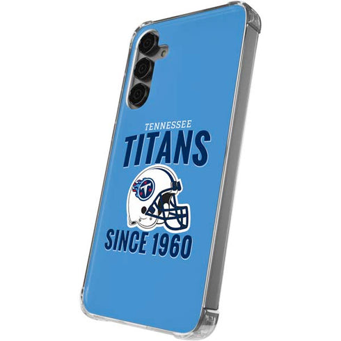 NFL Tennessee Titans Helmet Galaxy S24 Plus Clear Case