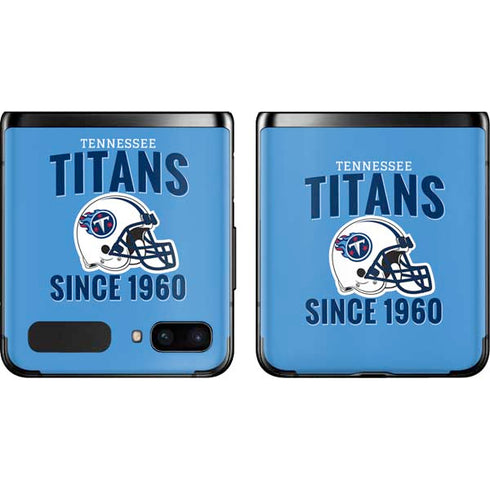 NFL Tennessee Titans Helmet Galaxy Z Flip Skin