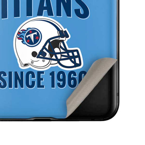 NFL Tennessee Titans Helmet Galaxy Z Flip Skin