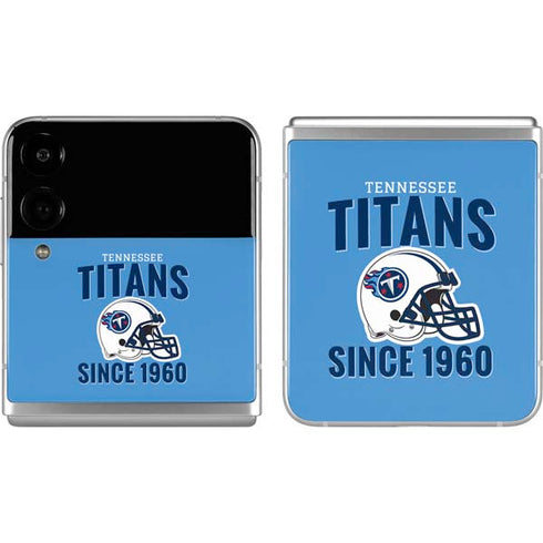 NFL Tennessee Titans Helmet Galaxy Z Flip4 5G Skin