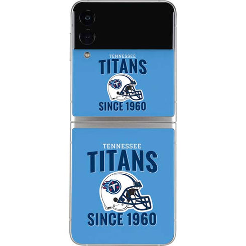 NFL Tennessee Titans Helmet Galaxy Z Flip4 5G Skin