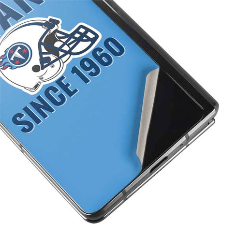 NFL Tennessee Titans Helmet Galaxy Z Fold2 5G Skin