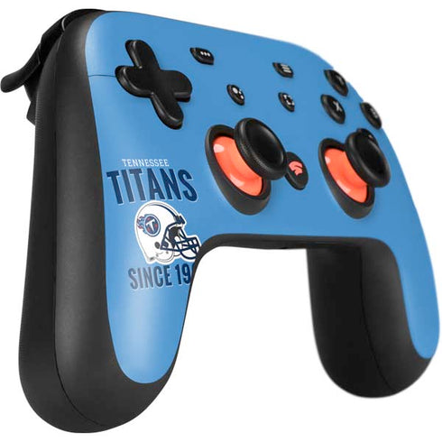 NFL Tennessee Titans Helmet Google Stadia Controller Skin
