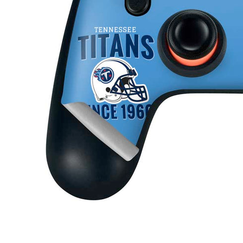 NFL Tennessee Titans Helmet Google Stadia Controller Skin