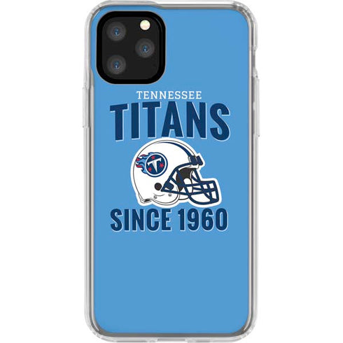 NFL Tennessee Titans Helmet iPhone 11 Pro Clear Case