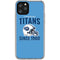 NFL Tennessee Titans Helmet iPhone 11 Pro Clear Case