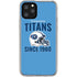 NFL Tennessee Titans Helmet iPhone 11 Pro Clear Case