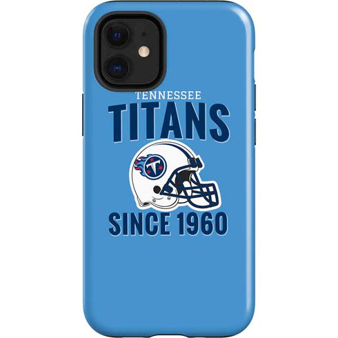 NFL Tennessee Titans Helmet iPhone 12 Mini Impact Case