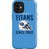NFL Tennessee Titans Helmet iPhone 12 Mini Impact Case
