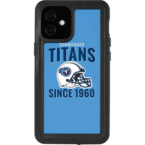 NFL Tennessee Titans Helmet iPhone 12 Mini Waterproof Case