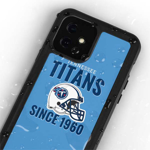 NFL Tennessee Titans Helmet iPhone 12 Mini Waterproof Case