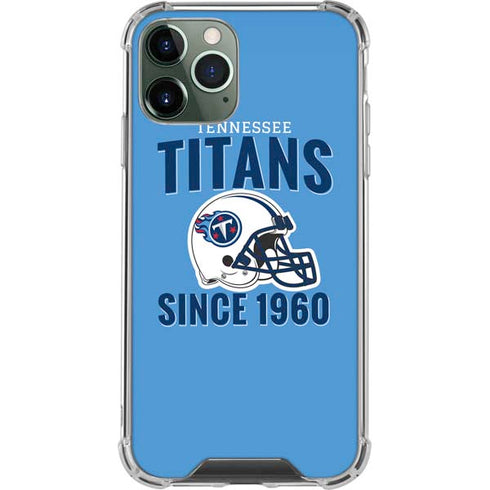 NFL Tennessee Titans Helmet iPhone 12 Pro Clear Case