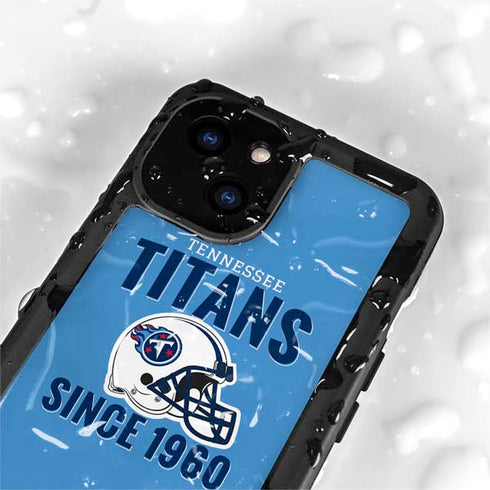 NFL Tennessee Titans Helmet iPhone 13 Mini Waterproof Case