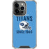 NFL Tennessee Titans Helmet iPhone 13 Pro Clear Case