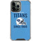 NFL Tennessee Titans Helmet iPhone 13 Pro Max Clear Case