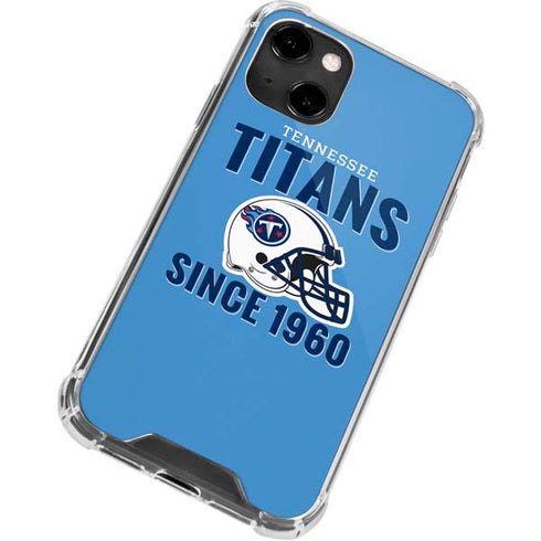 NFL Tennessee Titans Helmet iPhone 14 Clear Case