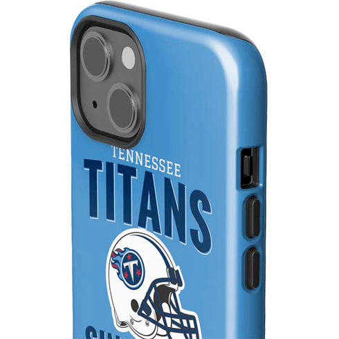 NFL Tennessee Titans Helmet iPhone 15 Plus Impact Case