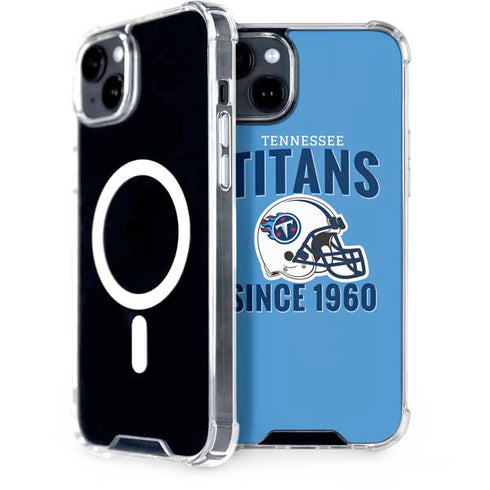 NFL Tennessee Titans Helmet iPhone 15 Plus MagSafe Case