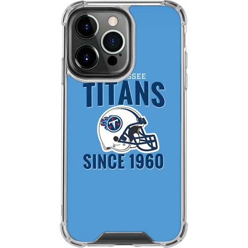 NFL Tennessee Titans Helmet iPhone 15 Pro Clear Case
