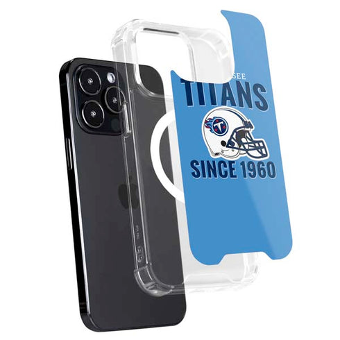 NFL Tennessee Titans Helmet iPhone 15 Pro MagSafe Case