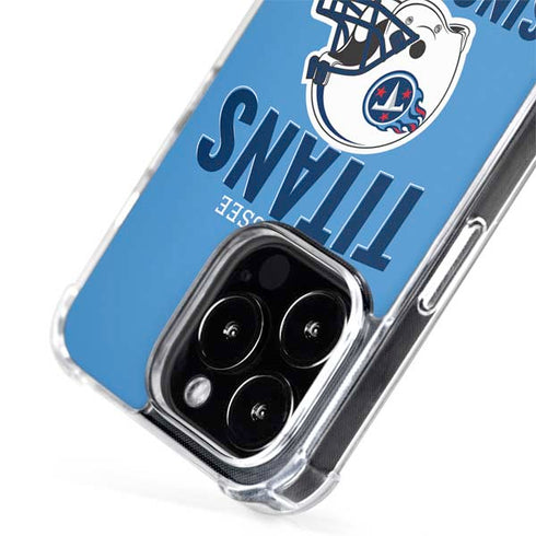 NFL Tennessee Titans Helmet iPhone 15 Pro MagSafe Case