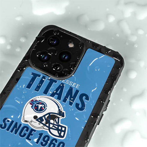 NFL Tennessee Titans Helmet iPhone 14 Pro Max Waterproof Case