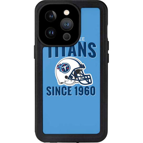 NFL Tennessee Titans Helmet iPhone 14 Pro Waterproof Case