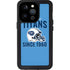 NFL Tennessee Titans Helmet iPhone 14 Pro Waterproof Case