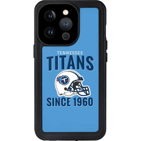 NFL Tennessee Titans Helmet iPhone 15 Pro Waterproof Case