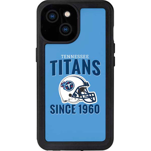 NFL Tennessee Titans Helmet iPhone 15 Waterproof Case