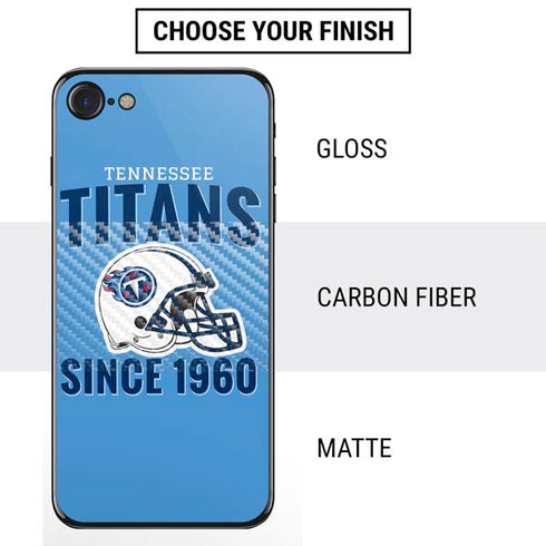 NFL Tennessee Titans Helmet iPhone SE (2nd & 3rd Gen) Skin