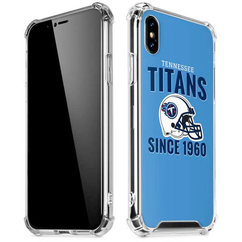 NFL Tennessee Titans Helmet iPhone X/XS Clear Case