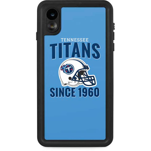 NFL Tennessee Titans Helmet iPhone XR Waterproof Case