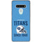 NFL Tennessee Titans Helmet LG Stylo 6 Clear Case