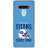 NFL Tennessee Titans Helmet LG Stylo 6 Clear Case